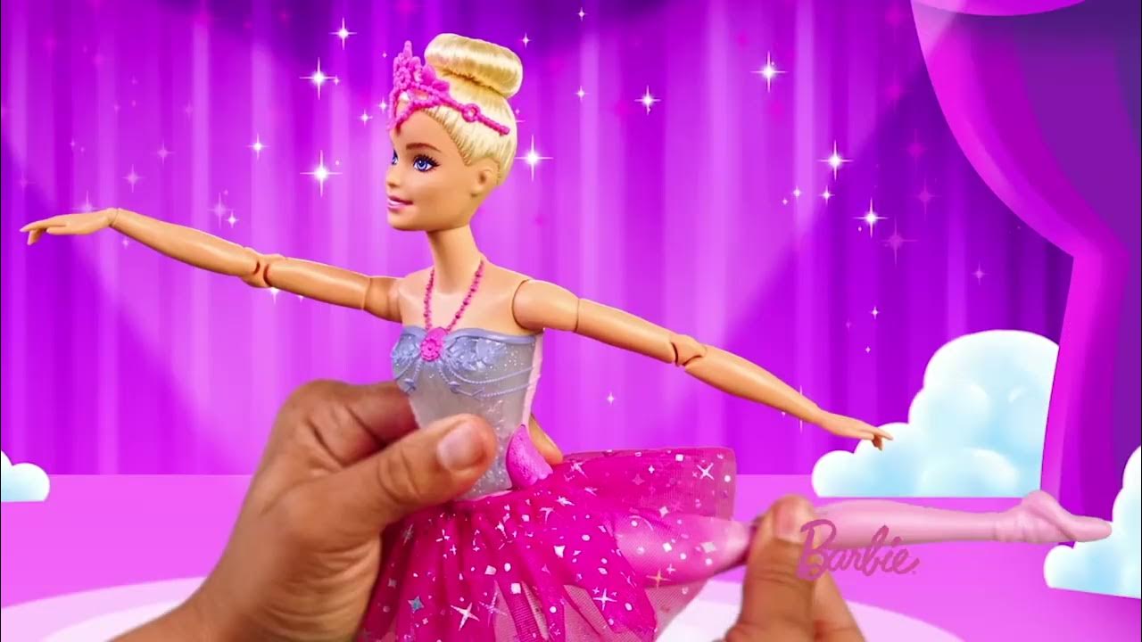 Barbie Poupée - Twinkle Lumières Ballerine Blonde