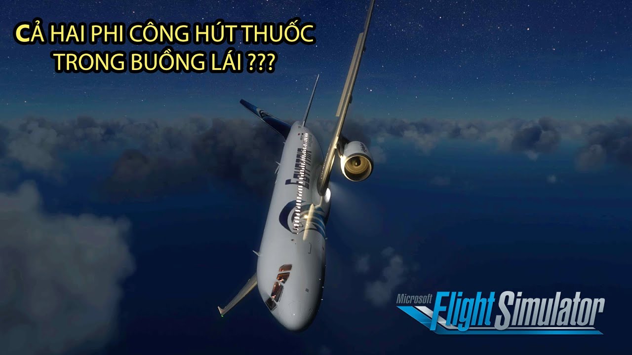 KHI PHI CÔNG SỬ DỤNG THUỐC LÁ TRONG BUỒNG LÁI | EGYPT AIR 804
