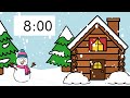 Winter Snow 8 Minute Rotation Timer + 2 Minute Clean Up Timer