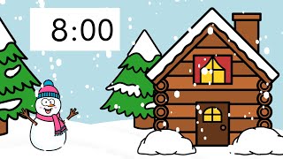 Winter Snow 8 Minute Rotation Timer + 2 Minute Clean Up Timer Profile