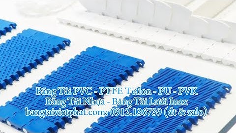 Băng tải nhựa, băng tải pvc, băng tải pu, băng tải xích lưới, băng tải cao su… có sẵn giao ngay!