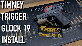 Timney Glock 19 Trigger Install and Troubleshoot Dead Trigger Reset!! ASMR-ish!