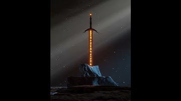 The Sword in the Stone - Blender Animation