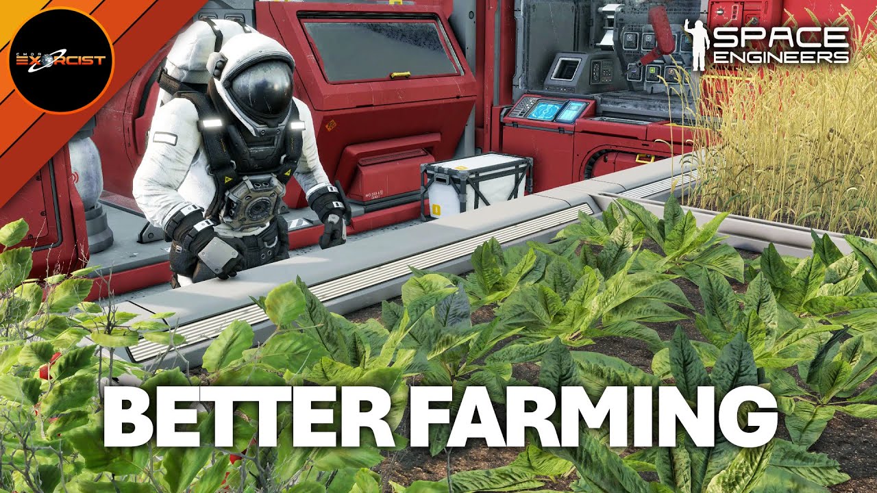 Space Engineers 1.208 Promises HUGE Farming Upgrades - YouTube