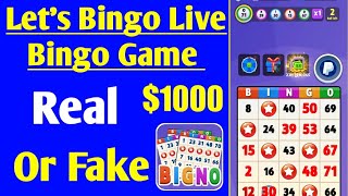 Let's Bingo Live Bingo Game Real Or Fake screenshot 2