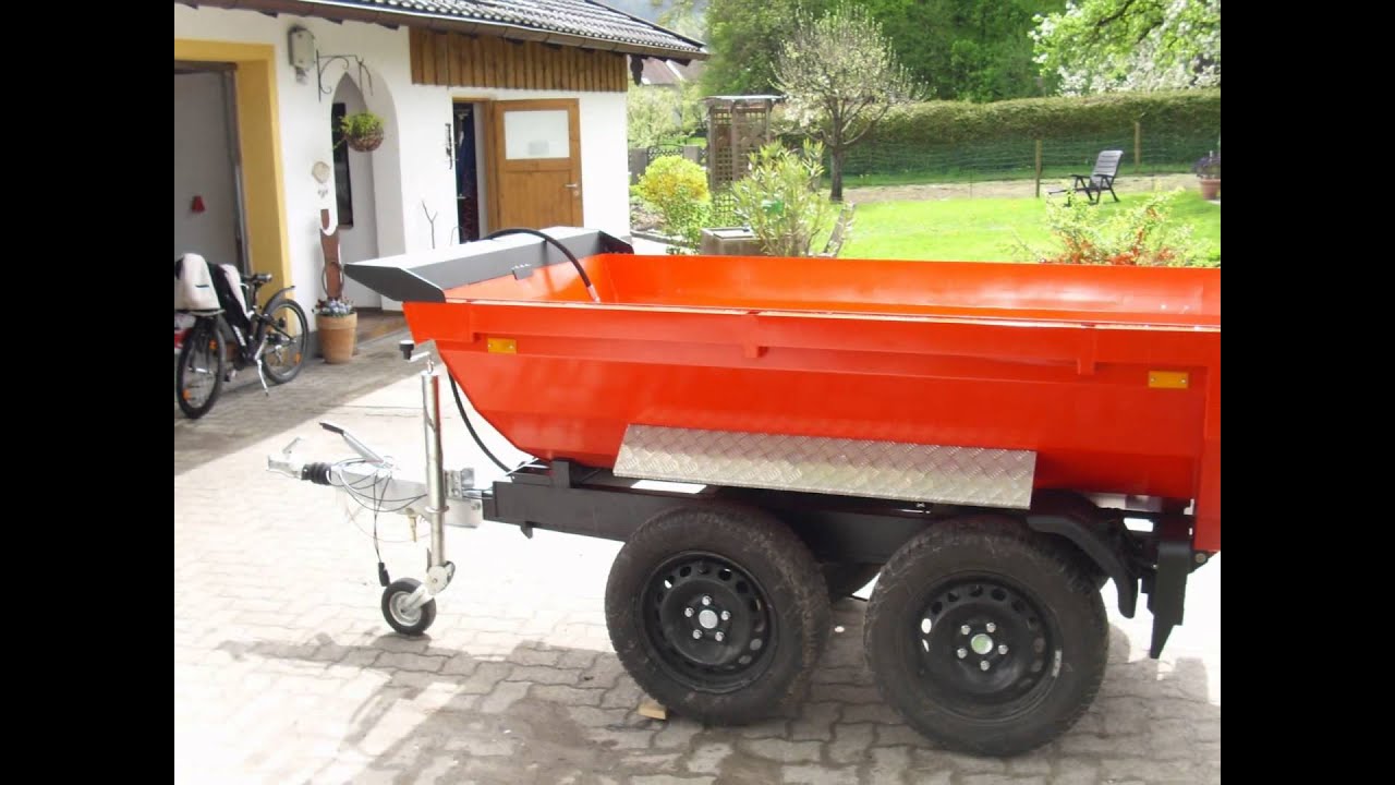#landwirt100k Mini Halfpipe Kipper Für Den Kleinen Traktor #landwirt100k Mini Halfpipe Kipper Für Den Kleinen Traktor