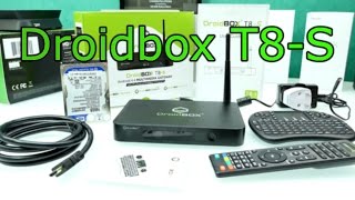 Droidbox T8-S Unboxing & First Look - Dual Boot Android + OpenELEC - 4K Android TV BOX [4K] screenshot 5