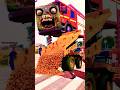 Massive Truck & Car | Beamng Crash - A Visual Feast #vfx #viralshorts #tranding #beamng #shorts