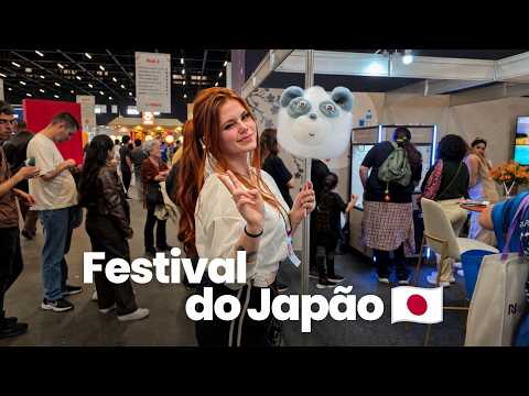 Um dia comigo no Festival do Japão 🇯🇵