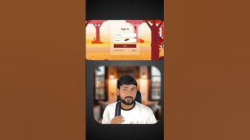 Cool Leaf Animation Login Page — HTML CSS JS (Free Source Code) #shorts #shortsvideo  #sunfiresensei