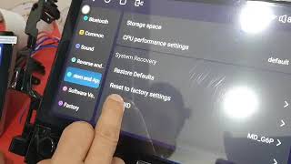 QUALCOMM 11.5": Factory Reset