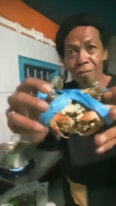 kocak, cak sodiq new monta mau masak kepiting malah kena capit tangannya 🤣🤣🤣🤣😭