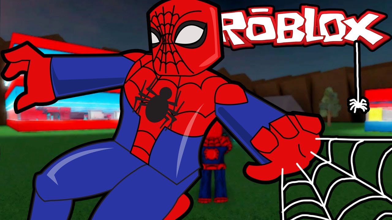 Roblox / Super Hero Spiderman in Real Life Roblox Style / Super Hero Tycoon / Gamer Chad Plays ...