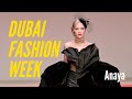 Dubai fashion week 2024 day 2 anaya fall winter 20242025 fashion show  dubai design district