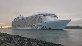 Royal Caribbean Wonder of the Seas Cruise Ship - Port Canaveral, FL