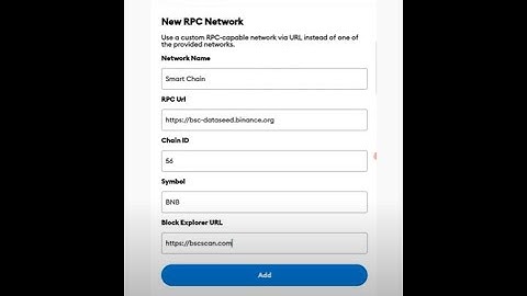 How to add Binance Smart Chain network on metamask and import official UMY/KARA token address