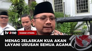 Download lagu KUA Tempat Nikah Semua Agama, Kemenag Masih Mengkaji | Kabar Utama tvOne