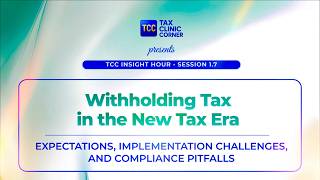 Mastering Withholding Tax (WHT) in Nigeria | TCC Insight Hour 1.7 News