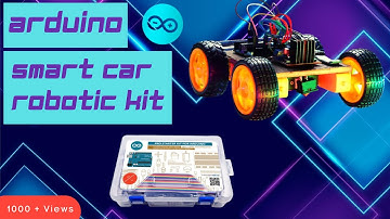 Arduino Smart Car Robotic Kit Unboxing Video🕹🎁