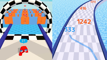 Merge Alphabet: Lore Run and Number Runner- (Part 4) | Merge Battle Game Androi, Ios