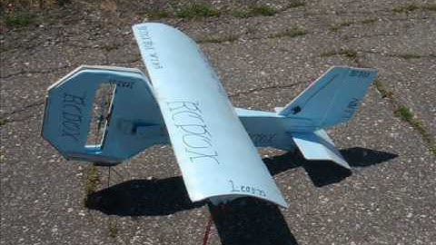 RCDOX 2010 KEYTOLEARN second flights scratch build RC Plane
