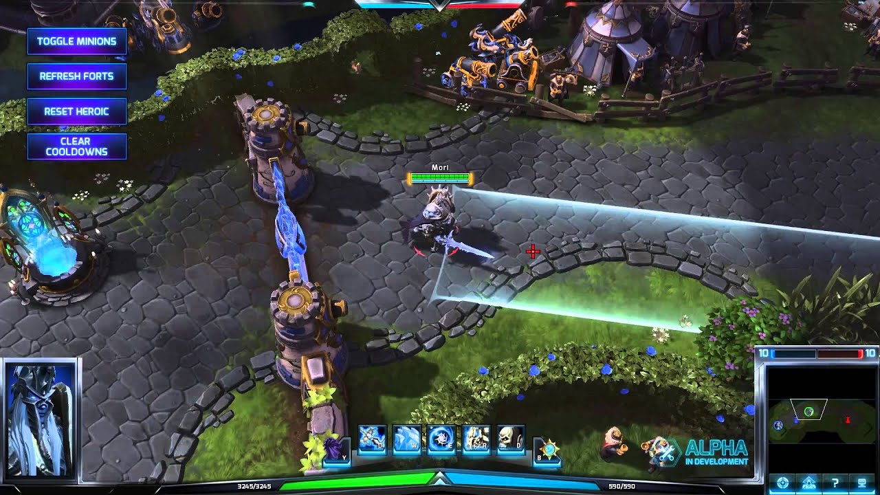 Arthas Summon Sindragosa Ultimate - Heroes of the Storm Alpha