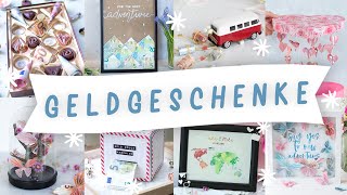 13 kreative DIY Geldgeschenke basteln für Hochzeiten, Geburtstage oder ein Jubiläum | TRYTRYTRY