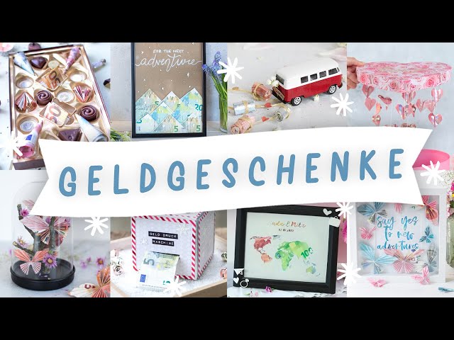 13 kreative DIY Geldgeschenke basteln für Hochzeiten, Geburtstage oder ein  Jubiläum