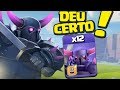 O ATAQUE MAIS BIZARRO QUE DEU CERTO! CLASH OF CLANS