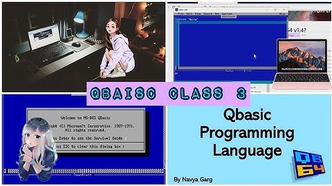 How To Print Natural Numbers In QBASIC || QBASIC Programming Language Chapter 3 || Navya Garg