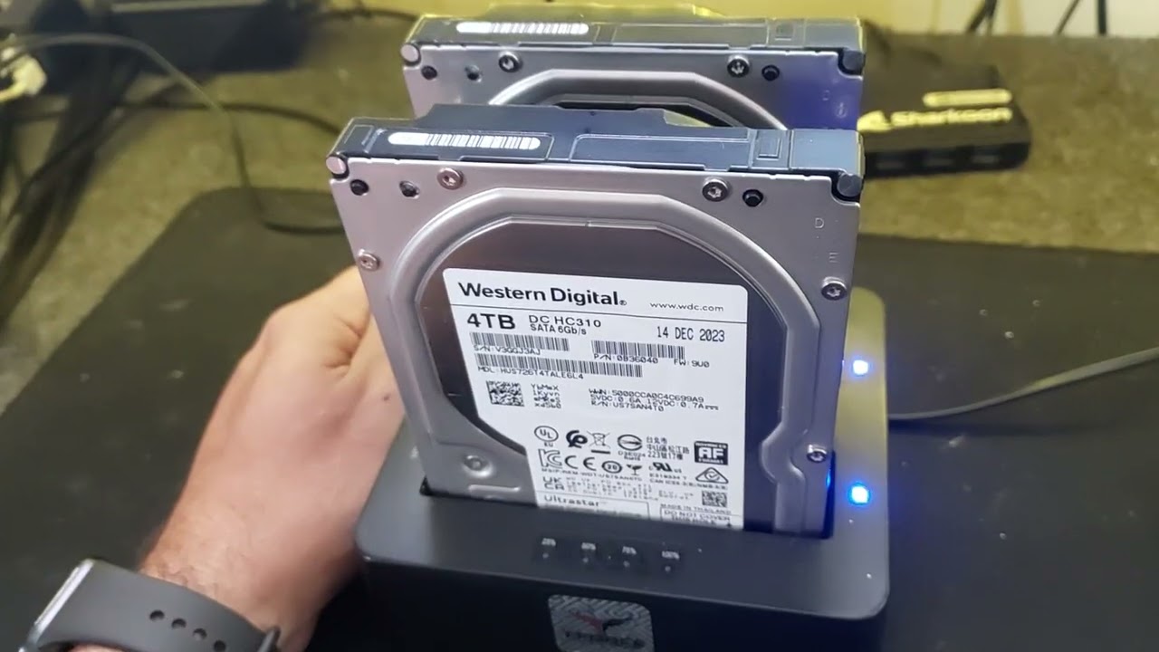 Funcionamento e Saúde de 2 HD's WD Data Center Drive 4TB