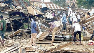 FCTA Begins Mass Demolition Of Illegal Structures Around Old Federal Secretariat