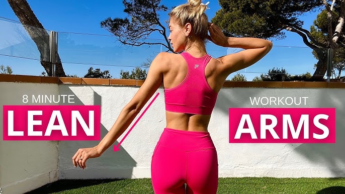 10 MIN. TONED ARMS - slim down arms / strengthen & tone upper body, No  Equipment