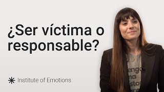 ¿Ser víctima o responsable?  Sara Pallarès