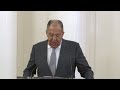 С.Лавров на подписании соглашений о сотрудничестве между новыми российскими регионами и Никарагуа