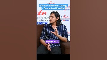 Effective Revision Strategy = Guaranteed Results! #gate #cse #igate #bhilai