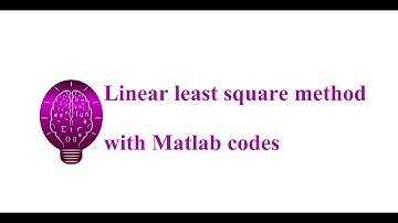 Linear least square approximation (Linear Least square method)