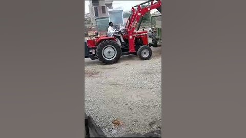 Massey Ferguson 241 dynatrack 42 hp 2wd  with Lodar #tractor #tafe #farming #farmer