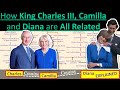 How KING CHARLES III, CAMILLA and DIANA are All Related- Family Tree Explained- Mortal Faces
