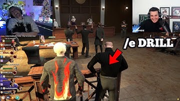 X Pays Ramee to /E Drill in a Packed Courthouse | NoPixel 4.0 GTA RP