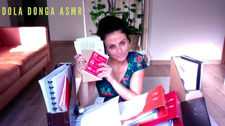 ASMR Paper & work ~ paper sorting ~ more 1 hour ~ no talking