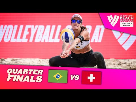 Duda/Ana Patrícia vs. Heidrich/Vergé-Dépré, A. -  Quarterfinal Highlights Jurmala 2022 #BeachProTour