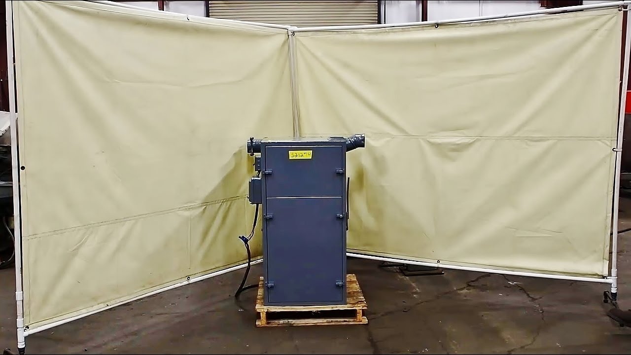 TORIT 1 HP Dust Collector Model 75SPEC - YouTube