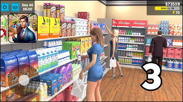 Supermarket Management Stimulator - Gameplay Walkthrough Part 3 (Android,iOS)