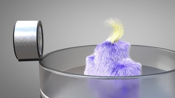 Softbody Simulation V25 😍 (with hair & hairdryer) ❤️ C4D4U