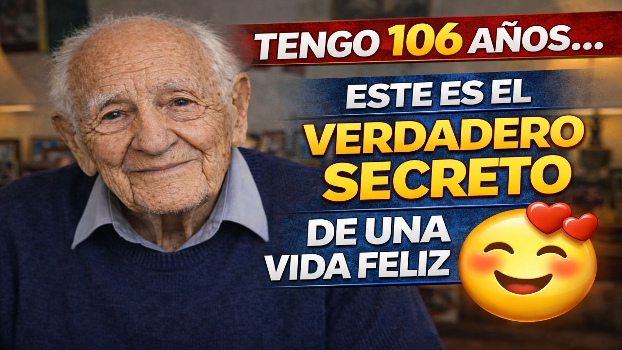 Tengo 106 años... Este Es El Verdadero Secreto De Una Vida Feliz