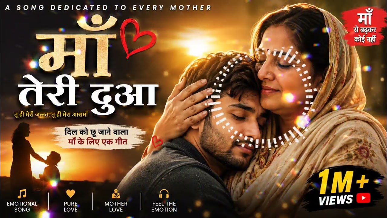 माँ तेरी दुआ ❤️ | Heart Touching Mother's Day Song 2026 | Emotional Hindi Song | Maa Song |