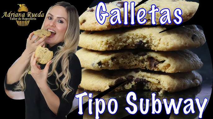 LA RECETA DE GALLETAS TIPO SUBWAY PERFECTAS! - AnnasPasteleria - YouTube