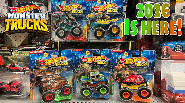 2026 Hot Wheels Monster Trucks ARE HERE! Case A FOUND At Walmart! 1/5000 EXCLUSIVE Found At Goodwill