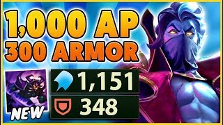 *NEW SKIN* THIS NEW BUILD & RUNES MAKES YOU UNKILLABLE (1K AP & 300 ARMOR) - BunnyFuFuu